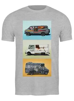 Заказать мужскую футболку в Москве. Футболка классическая CAR   от CoolDesign - готовые дизайны и нанесение принтов.