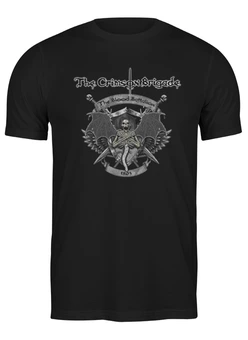 Заказать мужскую футболку в Москве. Футболка классическая The Crimson Brigade от Leichenwagen - готовые дизайны и нанесение принтов.