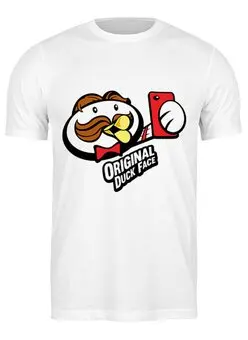 Заказать мужскую футболку в Москве. Футболка классическая Pringles от icase - готовые дизайны и нанесение принтов.