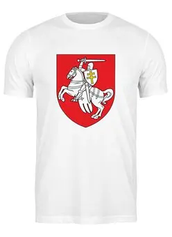 Заказать мужскую футболку в Москве. Футболка классическая Погоня от jomojo - готовые дизайны и нанесение принтов.