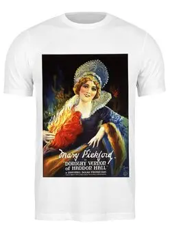 Заказать мужскую футболку в Москве. Футболка классическая ретро постер от CoolDesign - готовые дизайны и нанесение принтов.
