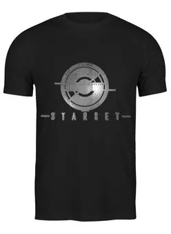 Заказать мужскую футболку в Москве. Футболка классическая Starset от OEX design - готовые дизайны и нанесение принтов.