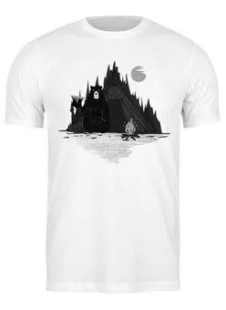 Заказать мужскую футболку в Москве. Футболка классическая Nomad от oneredfoxstore@gmail.com - готовые дизайны и нанесение принтов.