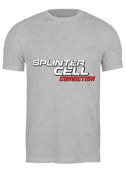 Заказать мужскую футболку в Москве. Футболка классическая Splinter Cell от THE_NISE  - готовые дизайны и нанесение принтов.