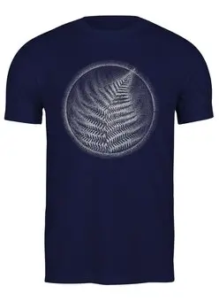 Заказать мужскую футболку в Москве. Футболка классическая Fern Spirit от oneredfoxstore@gmail.com - готовые дизайны и нанесение принтов.