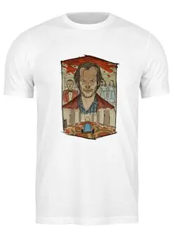 Заказать мужскую футболку в Москве. Футболка классическая The Shining T-Shirt art 1  от BigBrother - готовые дизайны и нанесение принтов.