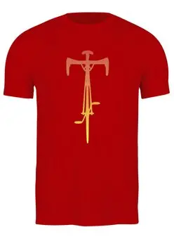 Заказать мужскую футболку в Москве. Футболка классическая MTB Ride от oneredfoxstore@gmail.com - готовые дизайны и нанесение принтов.