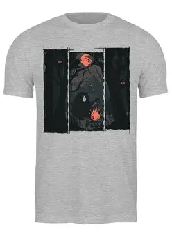 Заказать мужскую футболку в Москве. Футболка классическая Wild Music от oneredfoxstore@gmail.com - готовые дизайны и нанесение принтов.