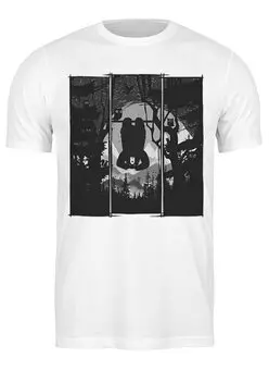 Заказать мужскую футболку в Москве. Футболка классическая Wild Gym от oneredfoxstore@gmail.com - готовые дизайны и нанесение принтов.