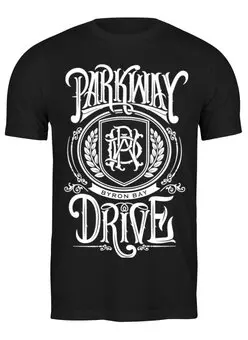 Заказать мужскую футболку в Москве. Футболка классическая Parkway Drive от geekbox - готовые дизайны и нанесение принтов.