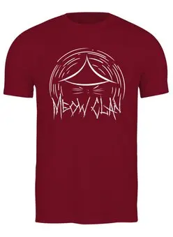 Заказать мужскую футболку в Москве. Футболка классическая Meow-Tang Clan от oneredfoxstore@gmail.com - готовые дизайны и нанесение принтов.