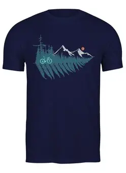 Заказать мужскую футболку в Москве. Футболка классическая Gravel Fern от oneredfoxstore@gmail.com - готовые дизайны и нанесение принтов.