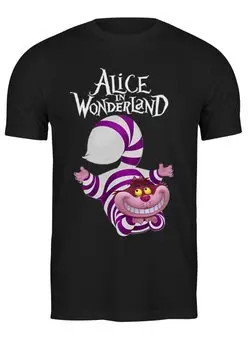 Заказать мужскую футболку в Москве. Футболка классическая Alice in Wonderland от Leichenwagen - готовые дизайны и нанесение принтов.