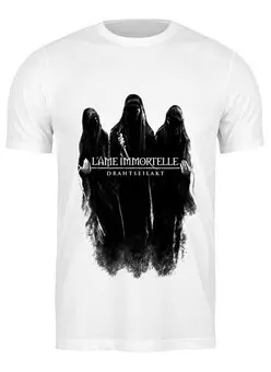 Заказать мужскую футболку в Москве. Футболка классическая L'Âme Immortelle / Drahtseilakt от OEX design - готовые дизайны и нанесение принтов.