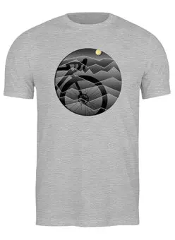 Заказать мужскую футболку в Москве. Футболка классическая Gravel Colors от oneredfoxstore@gmail.com - готовые дизайны и нанесение принтов.