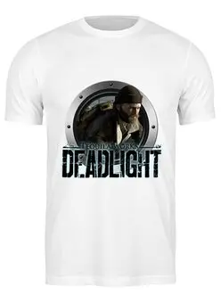 Заказать мужскую футболку в Москве. Футболка классическая  Deadlight от THE_NISE  - готовые дизайны и нанесение принтов.