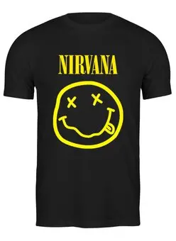 Заказать мужскую футболку в Москве. Футболка классическая Nirvana от rancid - готовые дизайны и нанесение принтов.