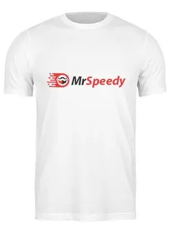 Заказать мужскую футболку в Москве. Футболка классическая MrSpeedy от Антон - готовые дизайны и нанесение принтов.