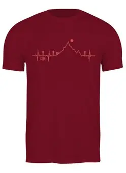 Заказать мужскую футболку в Москве. Футболка классическая Ride Pulse от oneredfoxstore@gmail.com - готовые дизайны и нанесение принтов.