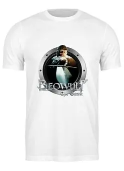 Заказать мужскую футболку в Москве. Футболка классическая Beowulf от THE_NISE  - готовые дизайны и нанесение принтов.
