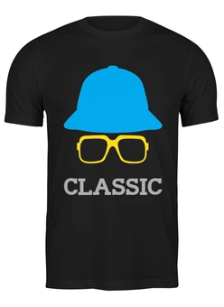 Заказать мужскую футболку в Москве. Футболка классическая Classic Hip Hop от skynatural - готовые дизайны и нанесение принтов.