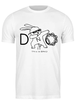 Заказать мужскую футболку в Москве. Футболка классическая DNO iT Team от DNO-iT  - готовые дизайны и нанесение принтов.