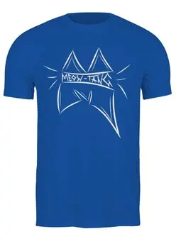Заказать мужскую футболку в Москве. Футболка классическая Meow-Tang Clan от oneredfoxstore@gmail.com - готовые дизайны и нанесение принтов.