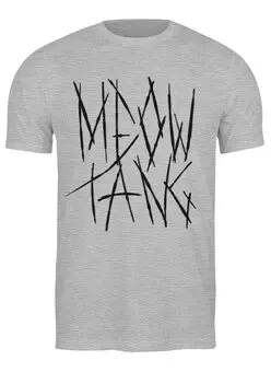 Заказать мужскую футболку в Москве. Футболка классическая Meow-Tang Clan от oneredfoxstore@gmail.com - готовые дизайны и нанесение принтов.