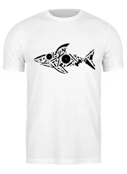 Заказать мужскую футболку в Москве. Футболка классическая Fish  от Kostya  - готовые дизайны и нанесение принтов.