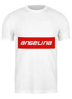 Заказать мужскую футболку в Москве. Футболка классическая Angelina от THE_NISE  - готовые дизайны и нанесение принтов.