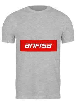 Заказать мужскую футболку в Москве. Футболка классическая Anfisa от THE_NISE  - готовые дизайны и нанесение принтов.