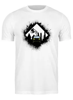 Заказать мужскую футболку в Москве. Футболка классическая Street Ride от oneredfoxstore@gmail.com - готовые дизайны и нанесение принтов.