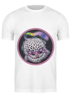 Заказать мужскую футболку в Москве. Футболка классическая Hyper Cat от priceless - готовые дизайны и нанесение принтов.