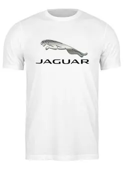Заказать мужскую футболку в Москве. Футболка классическая JAGUAR  от DESIGNER   - готовые дизайны и нанесение принтов.