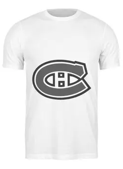 Заказать мужскую футболку в Москве. Футболка классическая Montreal Canadiens  от kspsshop - готовые дизайны и нанесение принтов.