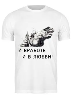Заказать мужскую футболку в Москве. Футболка классическая Коняшка от mr.mashlykin@mail.ru - готовые дизайны и нанесение принтов.