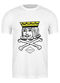 Заказать мужскую футболку в Москве. Футболка классическая ARs Hooligans Logo от ARSBOYZ BRAND - готовые дизайны и нанесение принтов.
