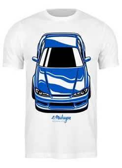 Заказать мужскую футболку в Москве. Футболка классическая Silvia S15 от Oleg Markaryan - готовые дизайны и нанесение принтов.