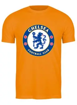 Заказать мужскую футболку в Москве. Футболка классическая CHELSEA FC от balden - готовые дизайны и нанесение принтов.