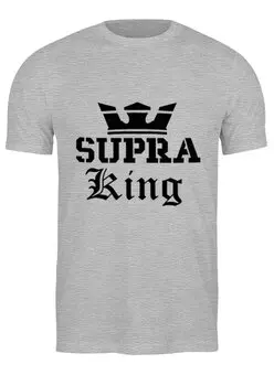 Заказать мужскую футболку в Москве. Футболка классическая Supra King от TheAndarz  - готовые дизайны и нанесение принтов.