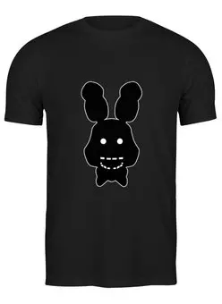 Заказать мужскую футболку в Москве. Футболка классическая Shadow Bonnie (Пять ночей у Фредди) от trugift - готовые дизайны и нанесение принтов.