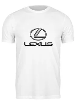 Заказать мужскую футболку в Москве. Футболка классическая Lexus от THE_NISE  - готовые дизайны и нанесение принтов.