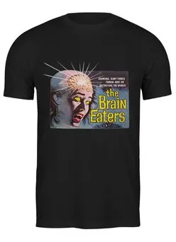 Заказать мужскую футболку в Москве. Футболка классическая the Brain Eaters        от dyzel1 - готовые дизайны и нанесение принтов.