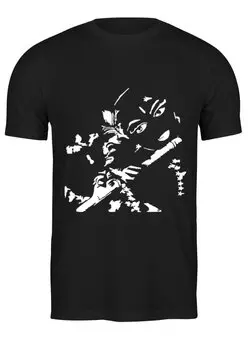 Заказать мужскую футболку в Москве. Футболка классическая Шри Кришна от archersanalytics@gmail.com - готовые дизайны и нанесение принтов.