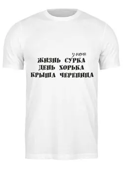Футболка классическая