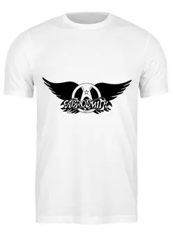 Заказать мужскую футболку в Москве. Футболка классическая Aerosmith от Fedor - готовые дизайны и нанесение принтов.