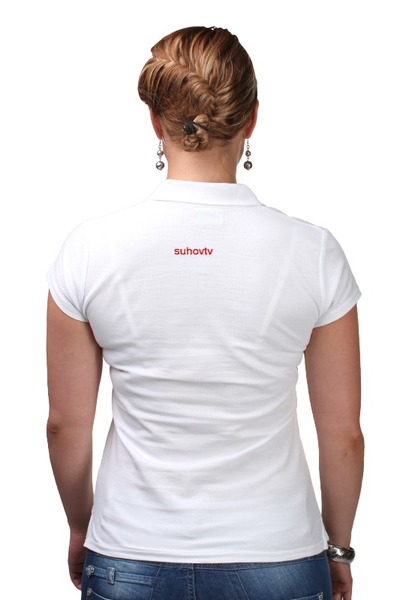 Заказать женскую поло в Москве. Рубашка Поло женская от aiz@nlstar.com - готовые дизайны и нанесение принтов.