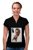 Заказать женскую поло в Москве. Рубашка Поло Depeche Mode от Leichenwagen - готовые дизайны и нанесение принтов.