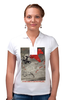 Заказать женскую поло в Москве. Рубашка Поло Советский плакат, 1938 г. от posterman - готовые дизайны и нанесение принтов.