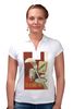 Заказать женскую поло в Москве. Рубашка Поло Советский рекламный плакат, 1936 г. от posterman - готовые дизайны и нанесение принтов.
